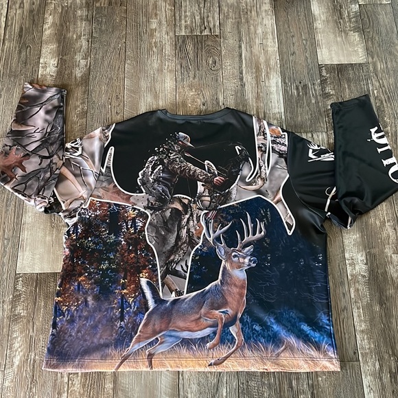 Zootop Bear Men Hunting Shirt, XXXL - Picture 2 of 12